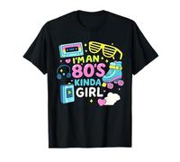 I'm an 80's Kinda Girl Classic anni '80 Elements Design Maglietta