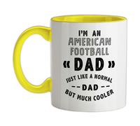 I'M An Americana Calcio Papà - Tazza IN Ceramica - Festa Del Daddy Love Regalo