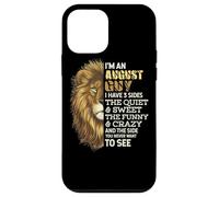 I'm An August Guy - I Have 3 Sides - Lion Leo Birthday Custodia per iPhone 12 mini