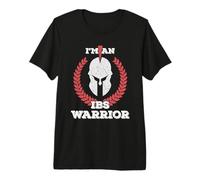 I'm an IBS Warrior Irritable Bowel Syndrome Awareness Maglietta Premium