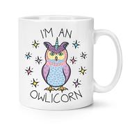 I'M An Owlicorn 284ml Tazza - Divertente Uccello Animale Gufo Unicorno