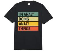 I'm Analy Doing Analy Things Divertente Citazione Personalizzata Comfort Colors Adult Heavyweight T-Shirt
