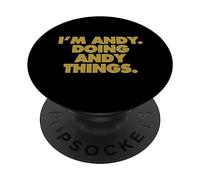 I'm Andy Doing Andy Things, nome divertente di compleanno PopSockets PopGrip Adesivo