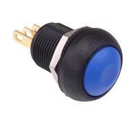 IM APEM Interruttore a Pulsante Momentaneo 12mm SPDT IP67 - Blu Bianco Giallo
