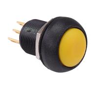 IM APEM Interruttore a Pulsante Momentaneo 12mm SPDT IP67 - Blu Bianco Giallo