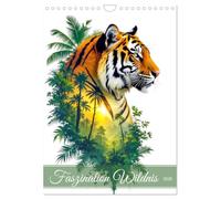 Im Bann der Wildnis (Wandkalender 2026 DIN A4 hoch), CALVENDO Monatskalender: Ein Kalender, der wilde Tiere und atemberaubende Natur kunstvoll vereint.