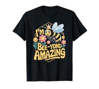 Im Beeyond Amazing Cute Bee Citazione Maglietta