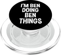 I'm Ben Doing Ben Things Divertente Detto PopSockets PopGrip per MagSafe