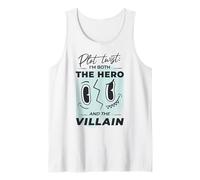 I'm Both Hero And Villain Funny Saying Retro Canotta