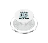 I'm Both Hero And Villain Funny Saying Retro PopSockets PopGrip per MagSafe