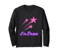 I'm Brave Stars Shooting Star COLORATO Maglia a Manica