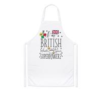 I'M Britannico Cosa C'È Your Superpower Chef Grembiule Bretagna Bandiera Funny