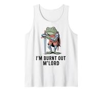Im Burnt out MLord Funny Knight Frog Meme Boys Men Sarcastic Canotta
