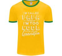 I'M Called Papa Nonni Giorno Uomo Ringer Fotl