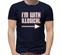 I'M Con Illogical T-Shirt - A - Parodia - Meme - Beffa - Divertente - Regalo