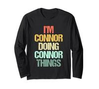 I'm Connor Doing Connor Things - Divertente nome dicendo Connor Maglia a Manica
