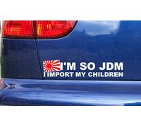 Im Cosi Jdm I Importazione My Bambini Divertente Custom Car Adesivo ref1