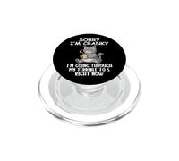I'm Cranky I'm Going Through My Terrible 70's Funny Cat PopSockets PopGrip per MagSafe