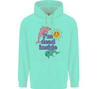 I'M Dead Inside Delfini Sunrise Uomo Felpa