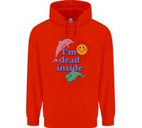 I'M Dead Inside Delfini Sunrise Uomo Felpa