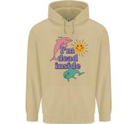 I'M Dead Inside Delfini Sunrise Uomo Felpa