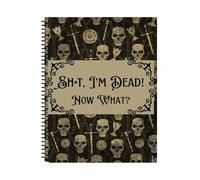 Im Dead Now What End Of Life Planner, My Final Wishes End of Life Planner When I'm Gone Organizzatore di cartelle di lavoro Organizzatore di informazioni importanti per la famiglia Libro in brossura