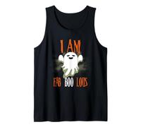 I'm Fab Boo Lous Funny Ghost Halloween Costume Humor Citazione Canotta
