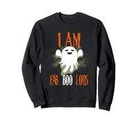 I'm Fab Boo Lous Funny Ghost Halloween Costume Humor Citazione Felpa