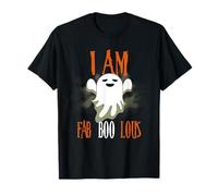 I'm Fab Boo Lous Funny Ghost Halloween Costume Humor Citazione Maglietta
