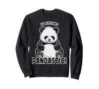 I'm Feeling Pandastic Cute Panda Bear Zoologia Felpa