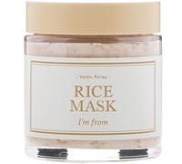 I'm from Maschera di bellezza al riso 100 ml - Esfoliazione delicata con riso Yeoju al 4,1%, formula arricchita con vitamine per una pelle liscia e chiara, luminosità naturale e affinamento dei pori