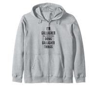 I'm Gallagher Doing Gallagher Things | Funny Cute - Nome Felpa con Cappuccio