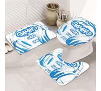 I'M Gaming Can'T Hear You Set Di Tappeti Da Bagno 3 Pezzi Lavabile Tappeto Con Profilo A U Resistente Zerbino Per Toeletta Doccia La Casa