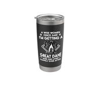 I'm Getting A Great Dane Funny Dog Mom Puppy Lovers Bicchiere termico in acciaio inox doppia parete
