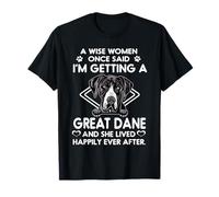 I'm Getting A Great Dane Funny Dog Mom Puppy Lovers Maglietta