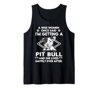 I'm Getting A Pit Bull Funny Dog Mom Puppy Lovers Canotta