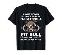 I'm Getting A Pit Bull Funny Dog Mom Puppy Lovers Maglietta