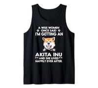 I'm Getting An Akita Inu Funny Dog Mom Puppy Lovers Canotta