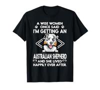 I'm Getting An Australian Shepherd Funny Dog Mom Puppy Maglietta