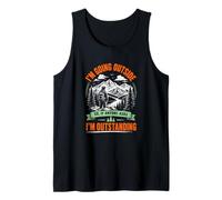 I'm Going Outside - Punny Dad Joke, Funny Dad Nature Gifts Canotta
