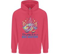 I'M Going To Be A Big Sister Unicorn Bambini Felpa con Cappuccio