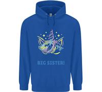 I'M Going To Be A Big Sister Unicorn Uomo Felpa