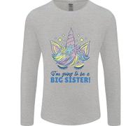 I'M Going To Be A Big Sister Unicorn Uomo Maniche