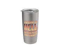 I'm Going To Hell Do You Need Anything Sarcasmo oscuro - Bicchiere termico in acciaio inox doppia parete