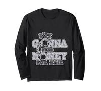 I'm Gonna Need Money For Bail Sarcastico spensierato Maglia a Manica