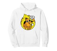 I'm Good Dog in Fire Funny Felpa con Cappuccio