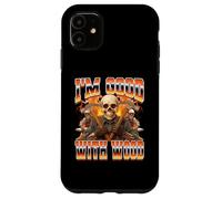 I'm Good With Wood Woodworker Falegname Falegname Custodia per iPhone 11