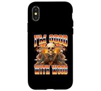 I'm Good With Wood Woodworker Falegname Falegname Custodia per iPhone X/XS