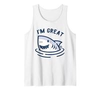 I'm Great Funny Shark Canotta