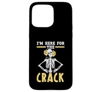 I'm Here For The Crack Chiropratico Spine Whisperer Chiro Custodia per iPhone 15 Pro Max